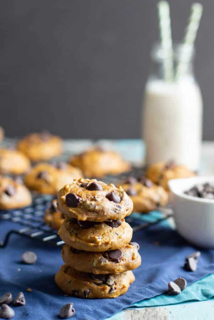 Pumpkin Chocolate Chip Cookies | A Nerd Cooks