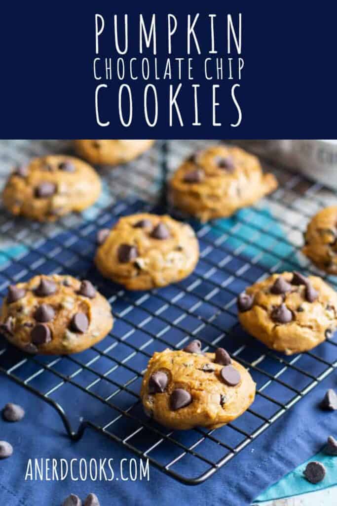 Pumpkin Chocolate Chip Cookies | A Nerd Cooks