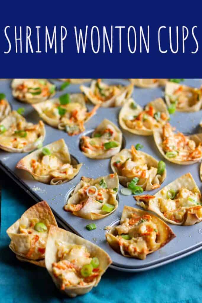 Shrimp Wonton Cups | A Nerd Cooks