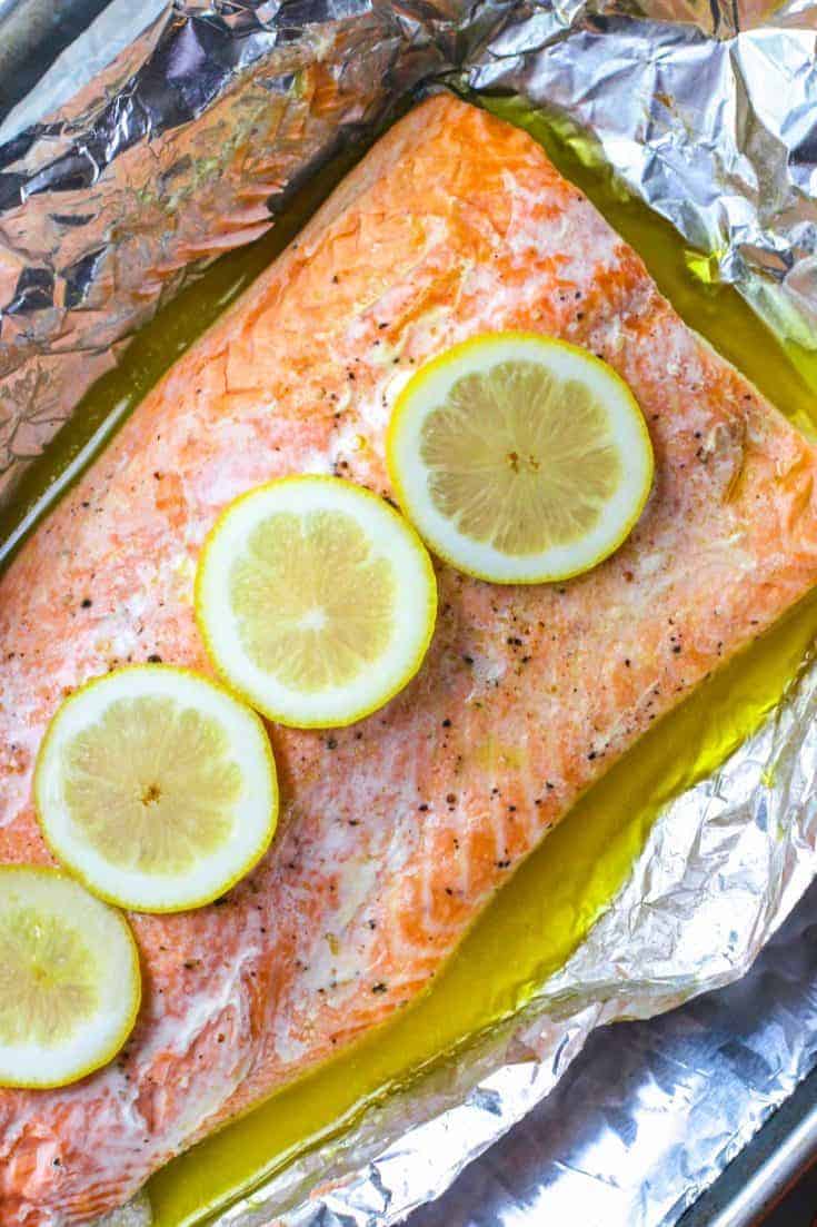 Delicious Easy Baked Salmon Recipe - A Nerd Cooks
