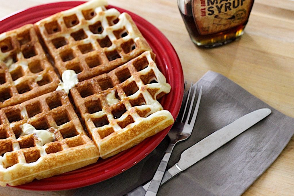 Classic Waffles | A Nerd Cooks