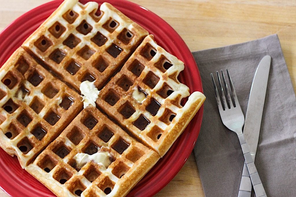 Classic Waffles | A Nerd Cooks