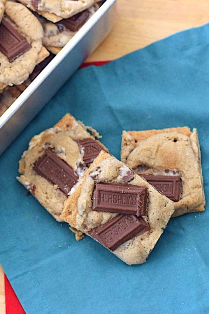 S'mores Cookies | A Nerd Cooks