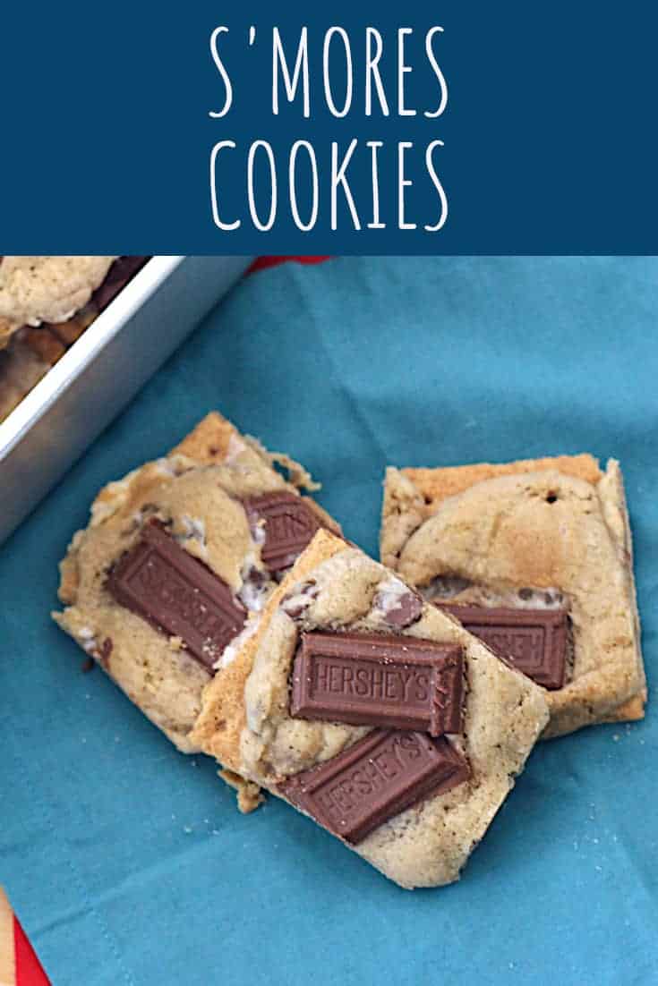 Delicious S'mores Cookies Recipe - A Nerd Cooks