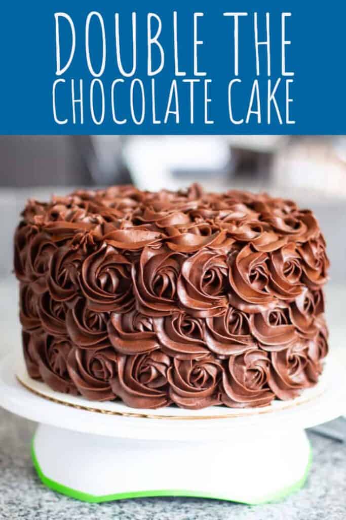 Double the Chocolate Cake Recipe - A Nerd Cooks