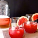 Blood Orange Bourbon Sours | A Nerd Cooks