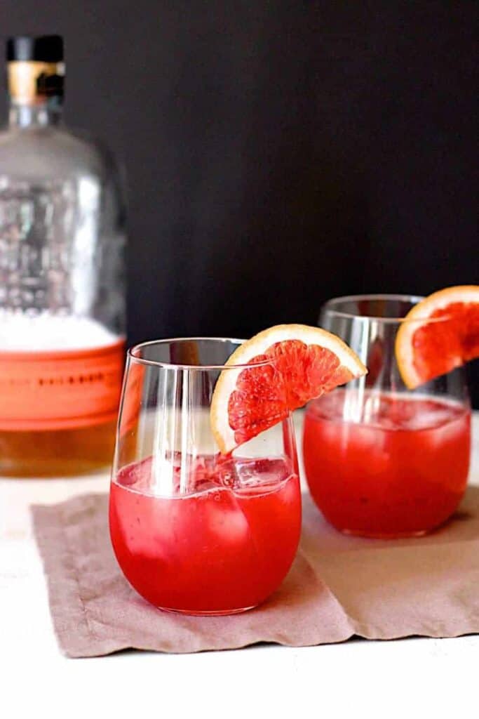 Blood Orange Bourbon Sours | A Nerd Cooks