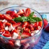 Strawberry Caprese Salad