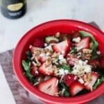 Strawberry Balsamic Salad | A Nerd Cooks