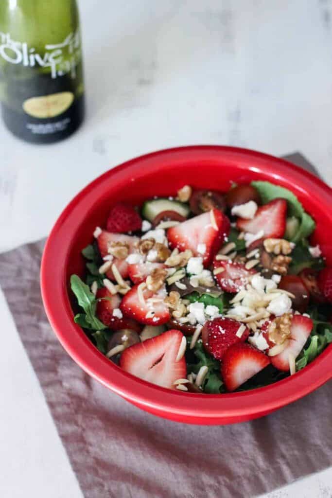 Strawberry Balsamic Salad | A Nerd Cooks