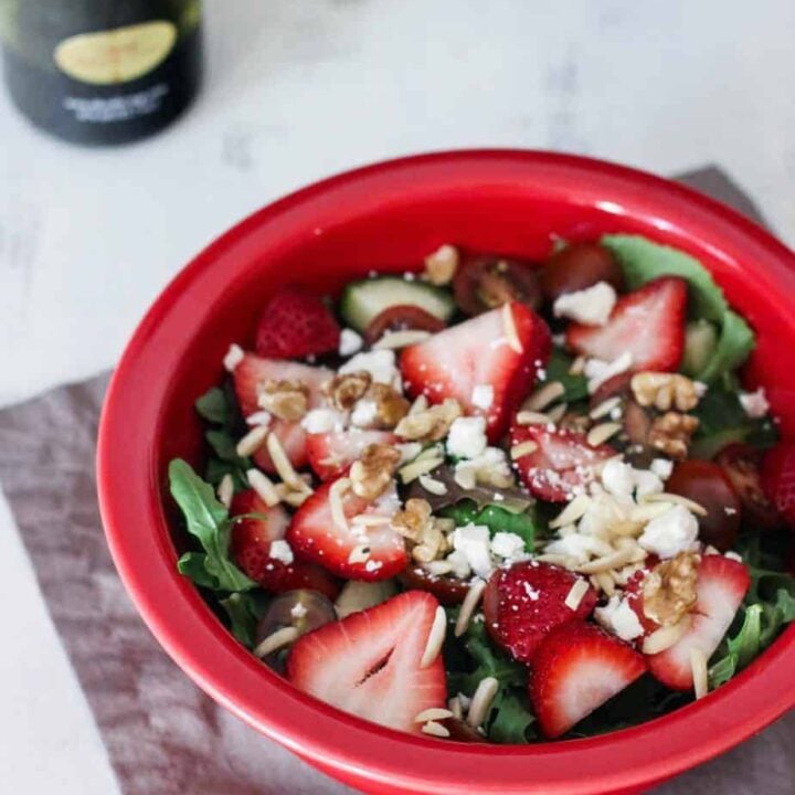 Strawberry Balsamic Salad | A Nerd Cooks