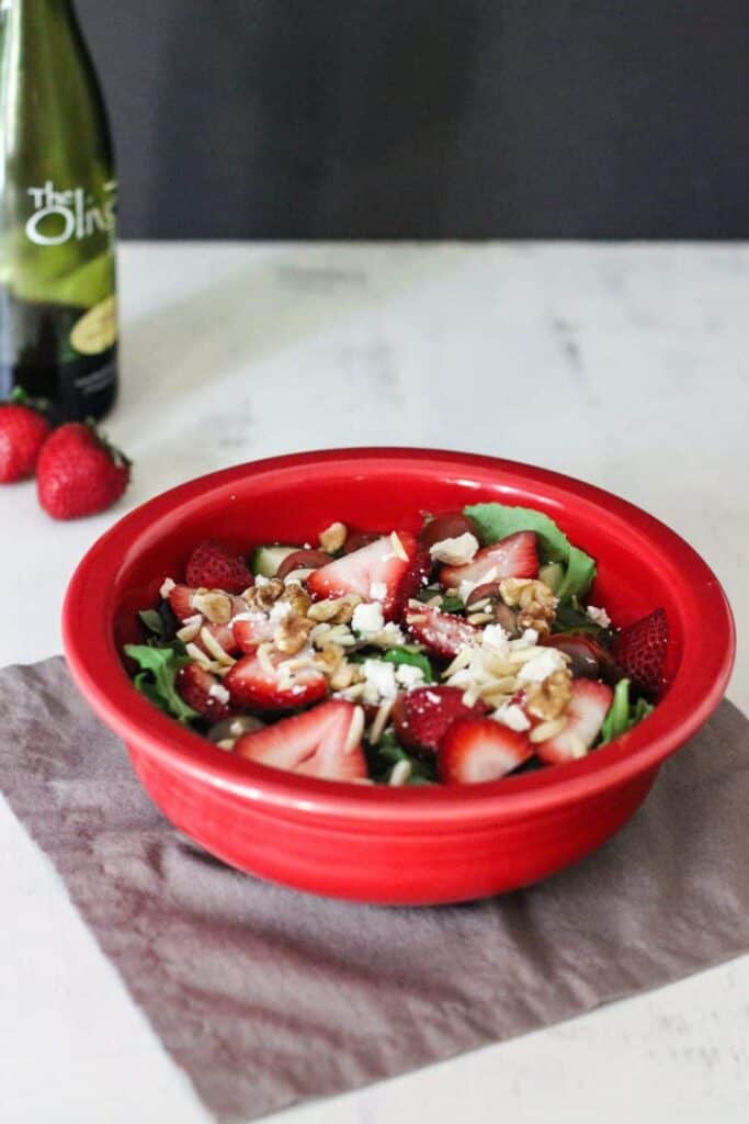 Strawberry Balsamic Salad | A Nerd Cooks