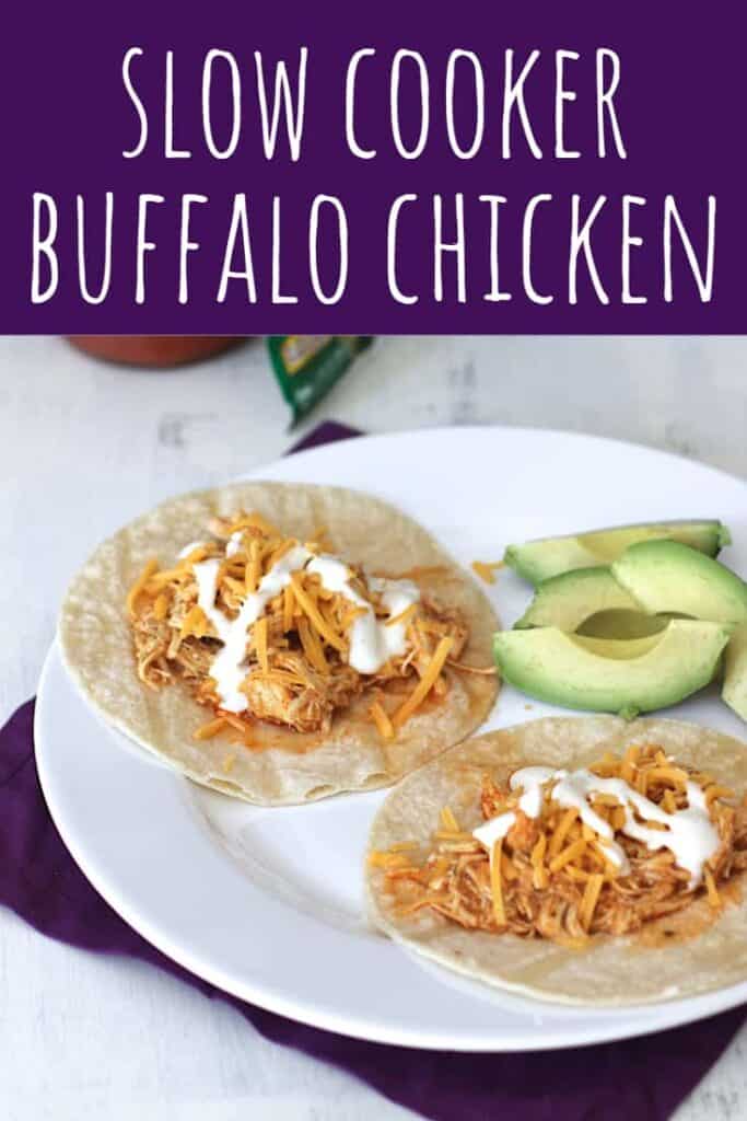 Slow Cooker Buffalo Chicken | A Nerd Cooks