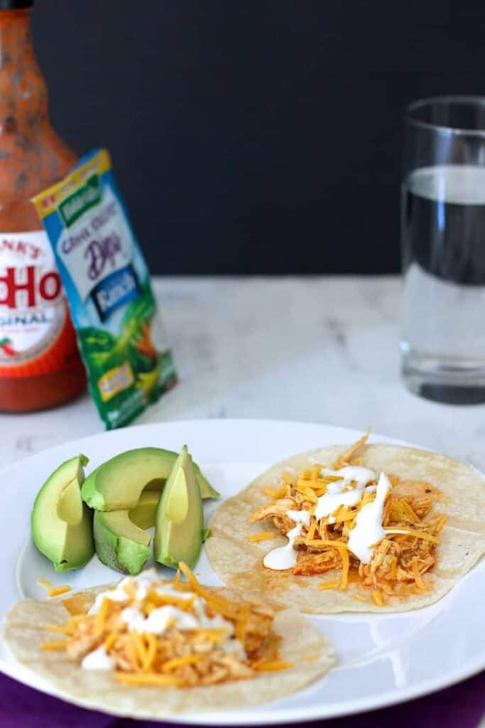 Slow Cooker Buffalo Chicken | A Nerd Cooks