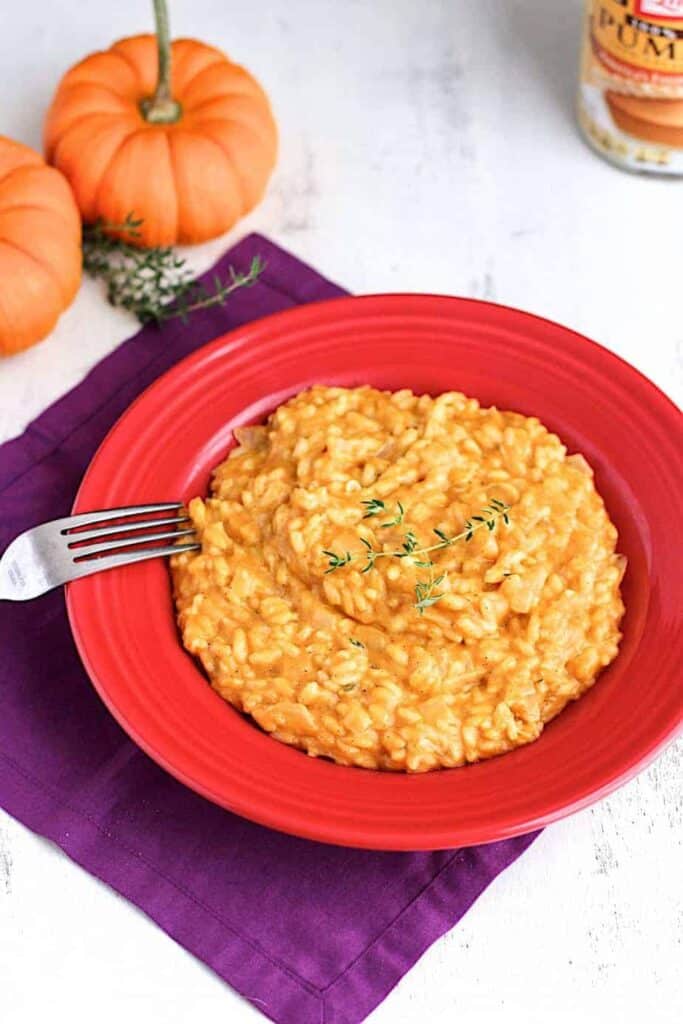 pumpkin risotto