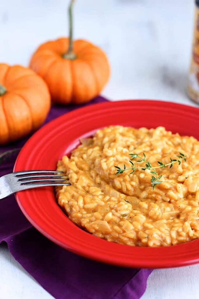 Pumpkin Risotto - A Nerd Cooks