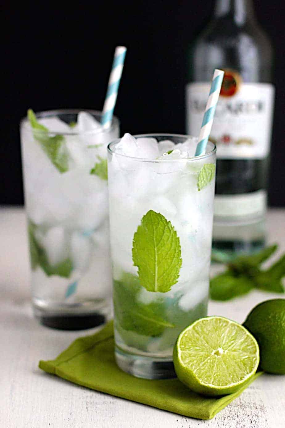 5 Minute Coconut Mojito