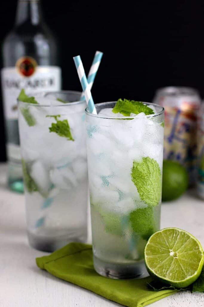 Coconut Mojitos | A Nerd Cooks