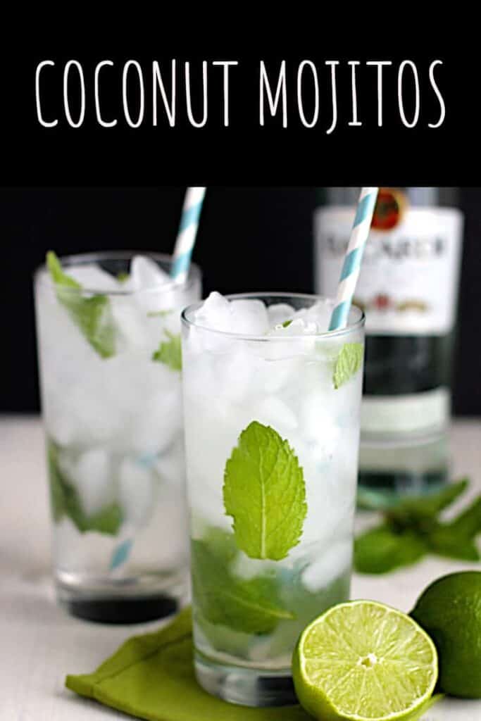 Coconut Mojitos | A Nerd Cooks