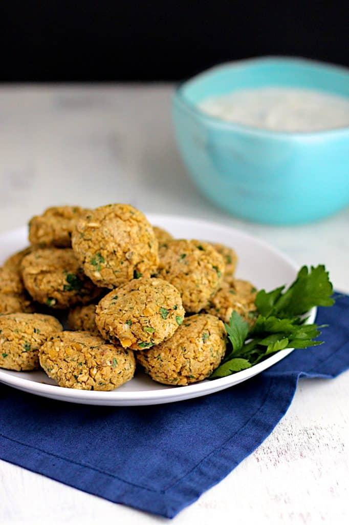 Baked Falafel | A Nerd Cooks