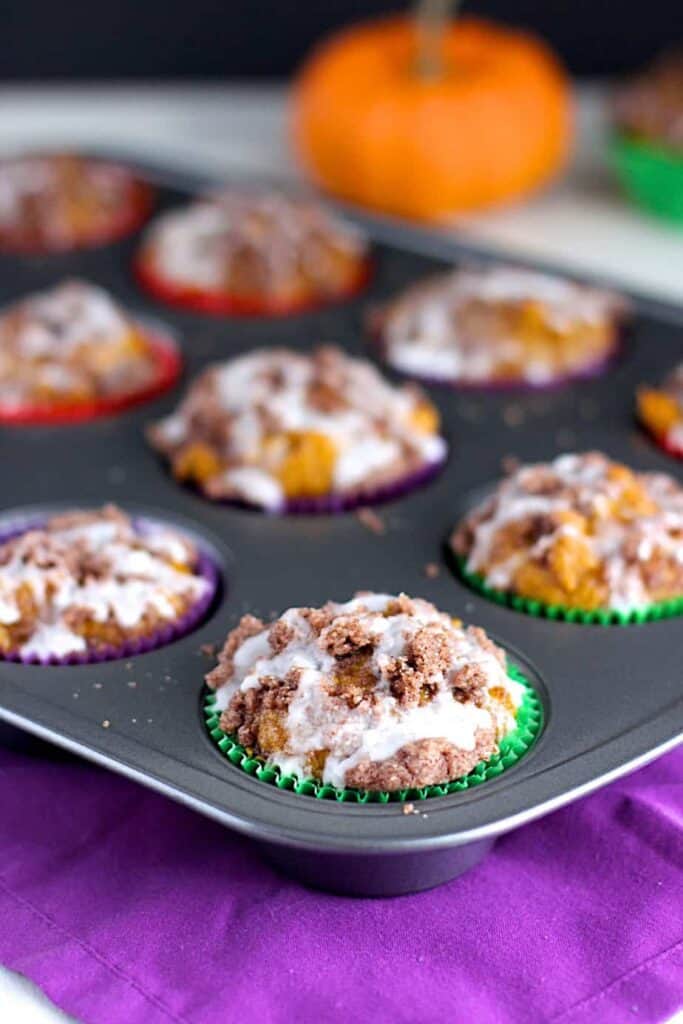 Pumpkin Streusel Muffins | A Nerd Cooks