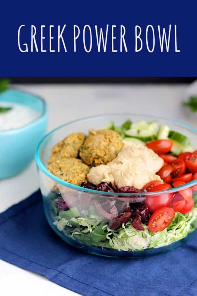 Vegetarian Greek Power Bowl Recipe A Nerd Cooks