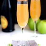 Apple Cider Mimosas | A Nerd Cooks