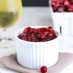 Hard Cider Cranberry Sauce | A Nerd Cooks