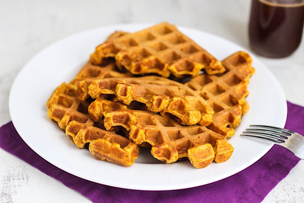 Pumpkin Waffles | A Nerd Cooks