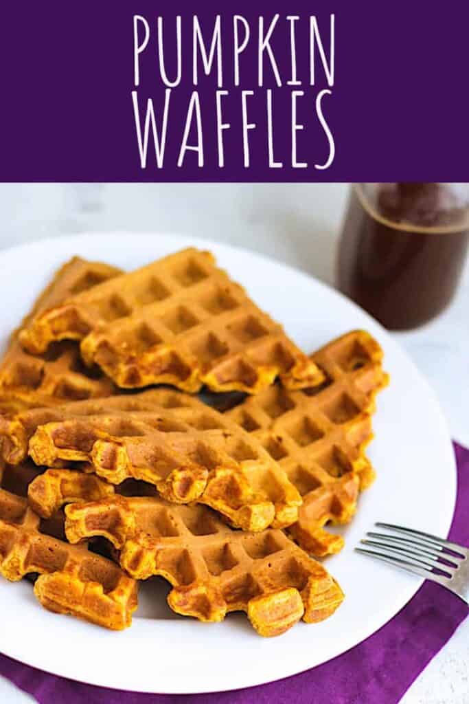 Pumpkin Waffles | A Nerd Cooks