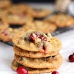 Cranberry Pecan Chocolate Chip Cookies | A Nerd Cooks