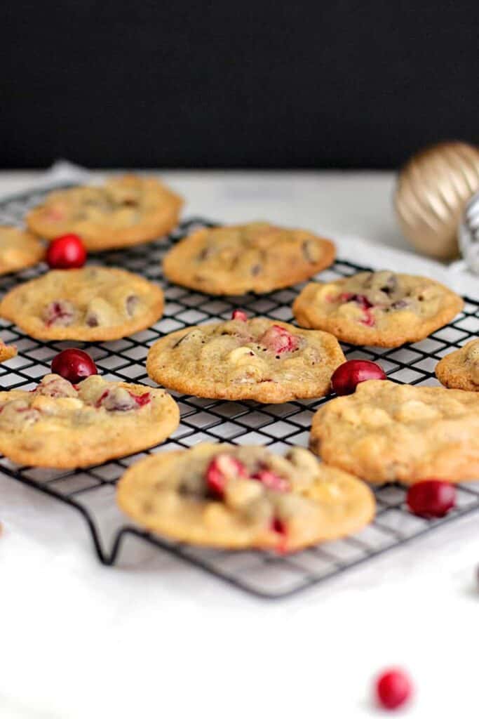 Cranberry Pecan Chocolate Chip Cookies | A Nerd Cooks