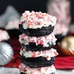 Chocolate Peppermint Cake Donuts | A Nerd Cooks