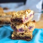 Peanut Butter and Jelly Bars | A Nerd Cooks