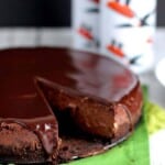Chocolate Guinness Cheesecake | A Nerd Cooks