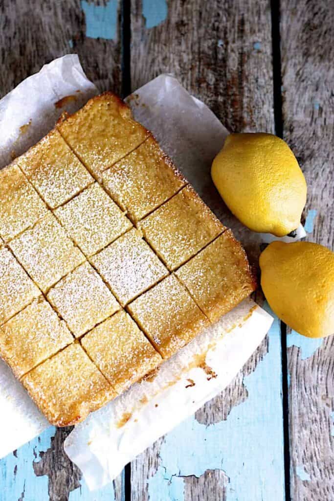 Whole Lemon Bars | A Nerd Cooks