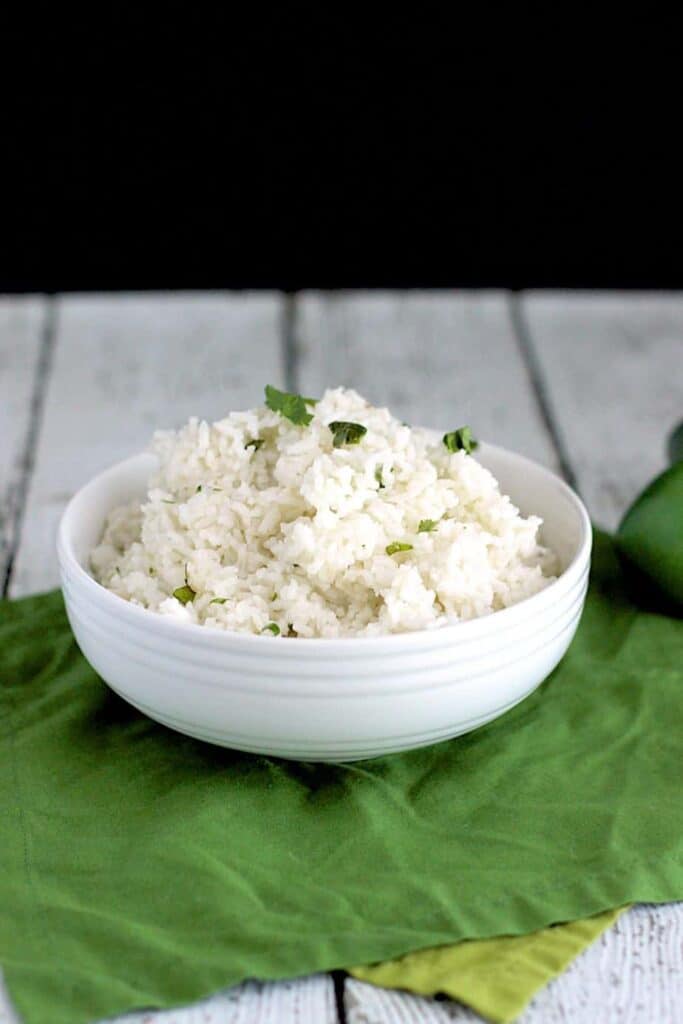 Cilantro Lime Rice | A Nerd Cooks