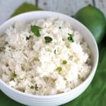 Cilantro Lime Rice | A Nerd Cooks