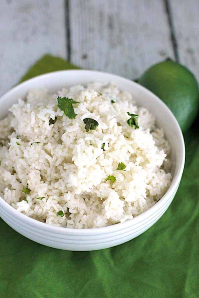 Cilantro Lime Rice | A Nerd Cooks
