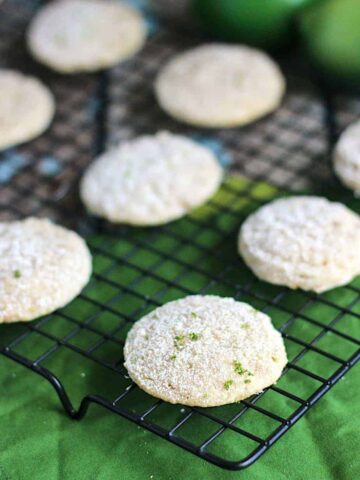 Key Lime Pie Cookies | A Nerd Cooks