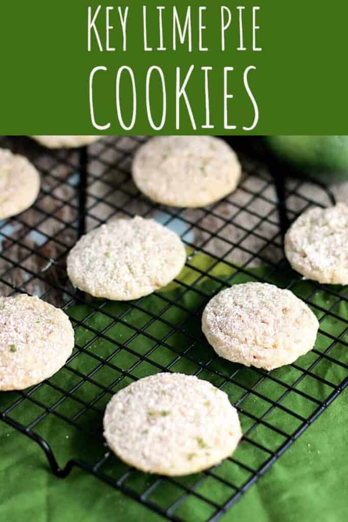 Key Lime Pie Cookies | A Nerd Cooks