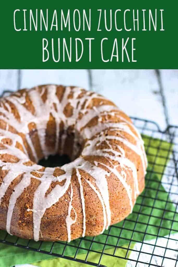 Cinnamon Zucchini Bundt Cake | A Nerd Cooks