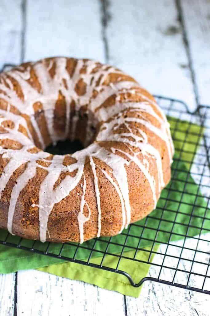 Cinnamon Zucchini Bundt Cake | A Nerd Cooks