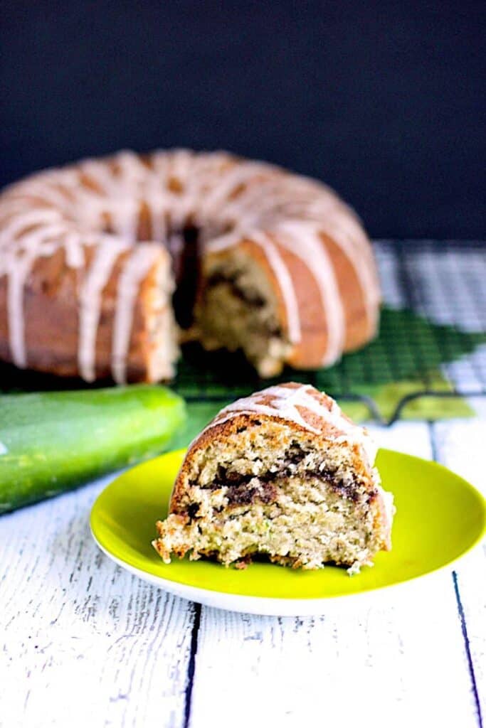 Cinnamon Zucchini Bundt Cake | A Nerd Cooks