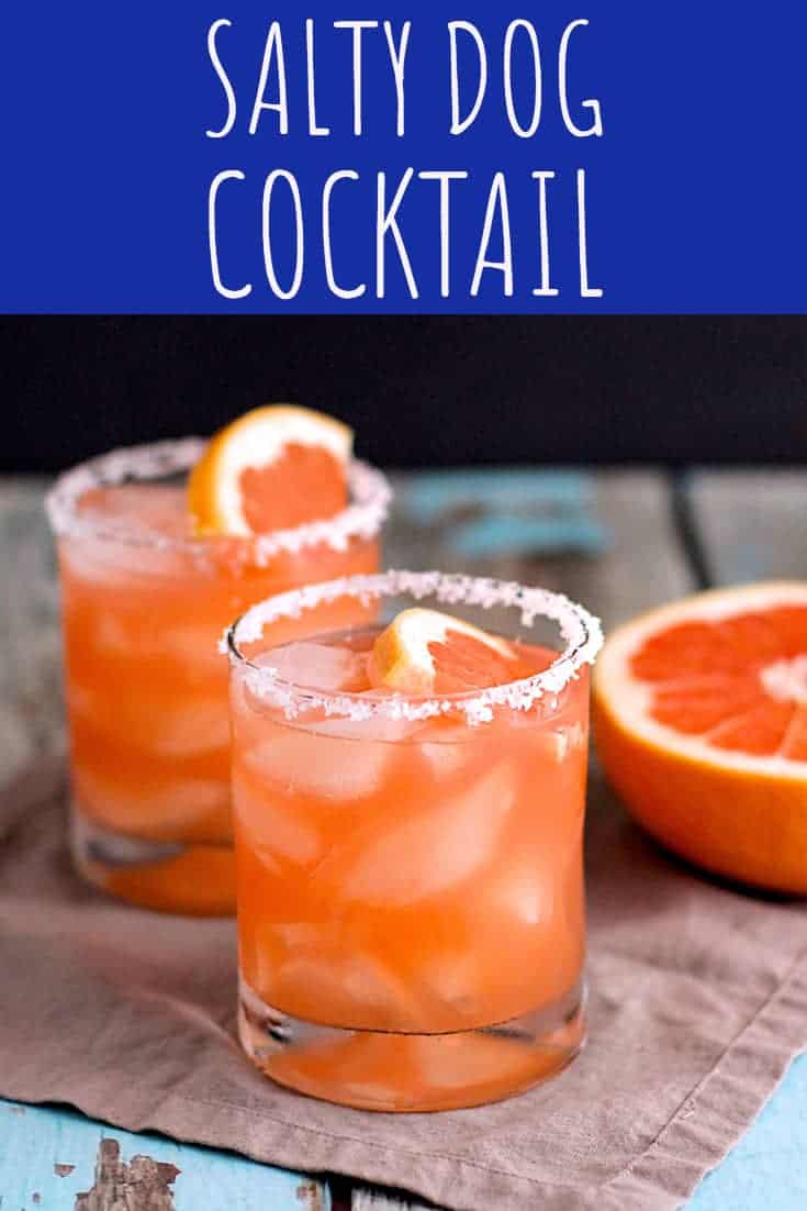 Salty Dog Cocktail | A Nerd Cooks