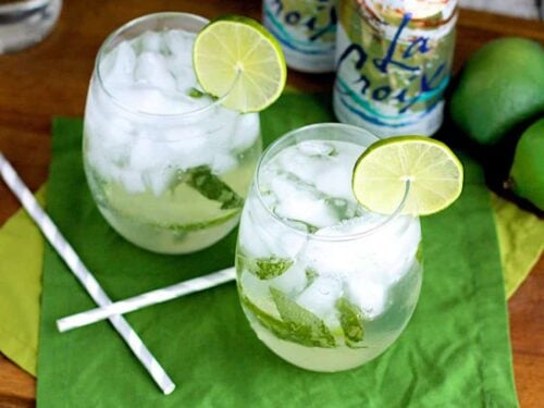 Lemongrass and Thai Basil Mojito