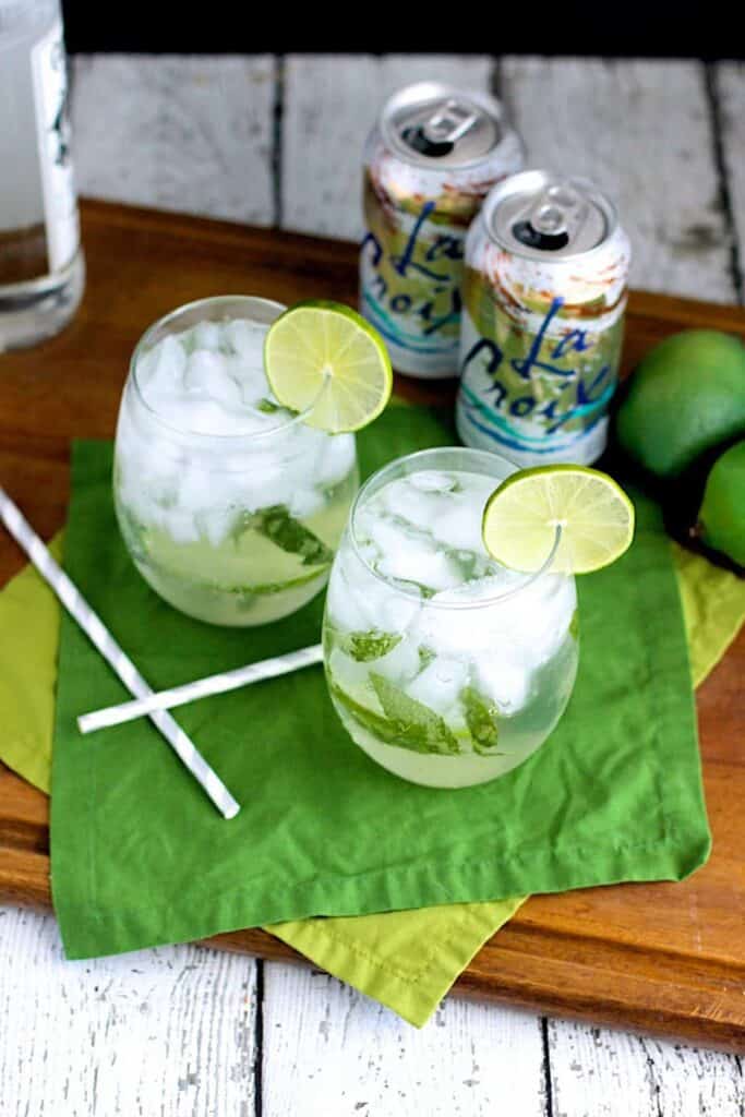 Lemongrass and Thai Basil Mojito Recipe A Nerd Cooks