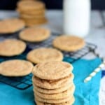 Peanut Butter Snickerdoodles | A Nerd Cooks