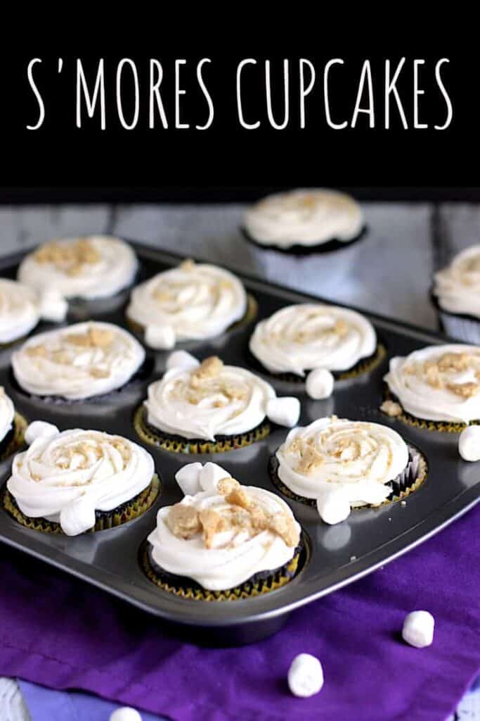 S'Mores Cupcakes | A Nerd Cooks