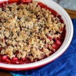 Strawberry Crisp | A Nerd Cooks